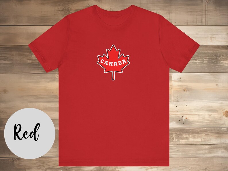 Canada Maple Leaf T-Shirt, Canada Shirt, Maple Leaf Tee, Canada Proud Shirt, Canada Patriotic Apparel, Canada Clothing, New Canadian Gift image 6