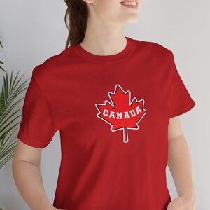 Canada Maple Leaf T-Shirt, Canada Shirt, Maple Leaf Tee, Canada Proud Shirt, Canada Patriotic Apparel, Canada Clothing, New Canadian Gift image 8