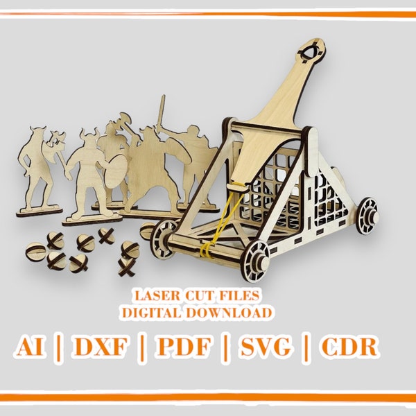 Laser Cut Files for Catapult Etsy
