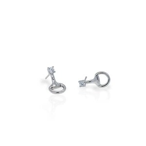 Snaffle Earring