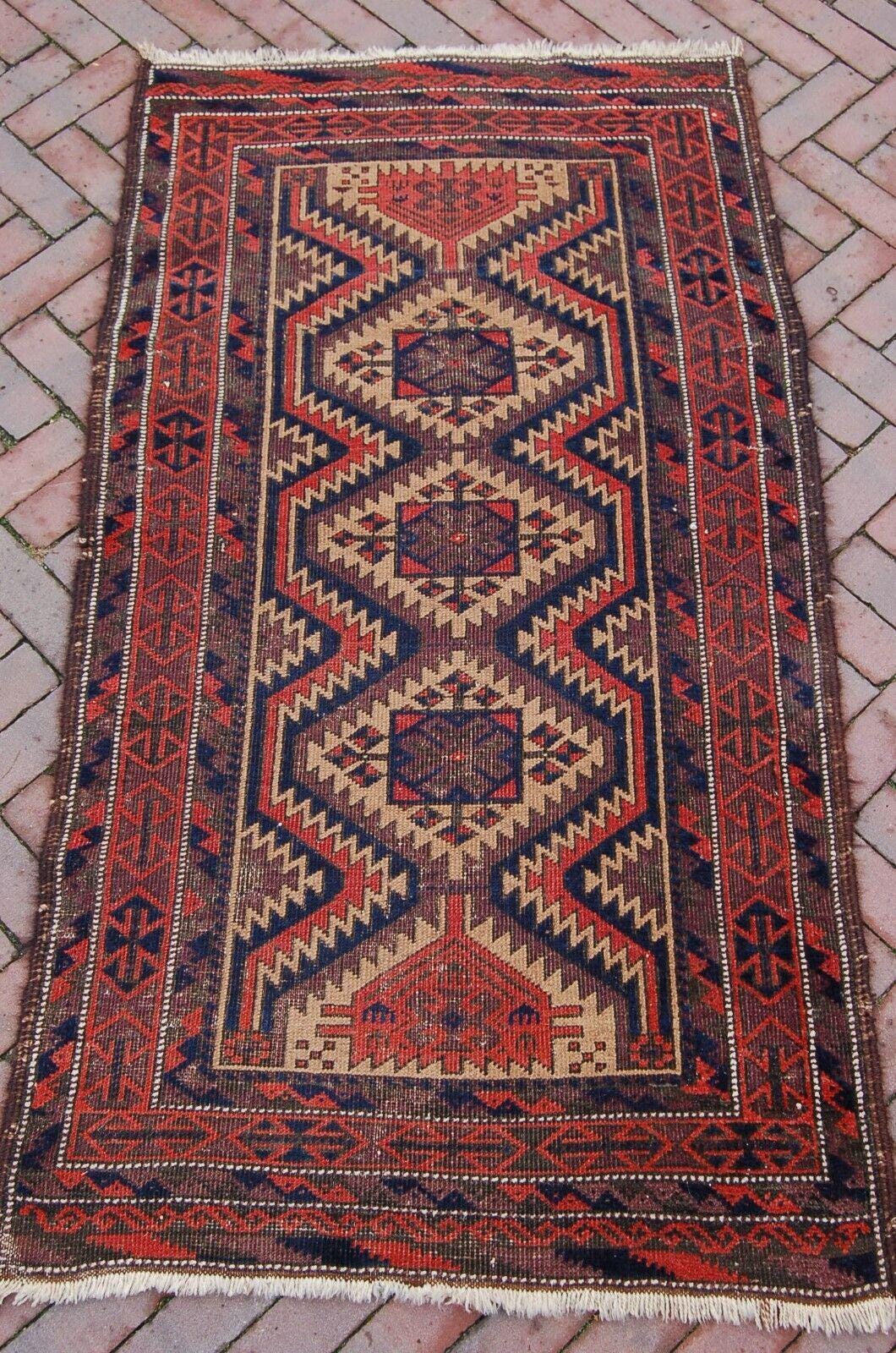 ラグ・カーペット Baluch small rug Baluch – MAISON ÉTRETAT