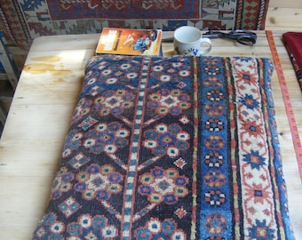 Caucasian rug cushion