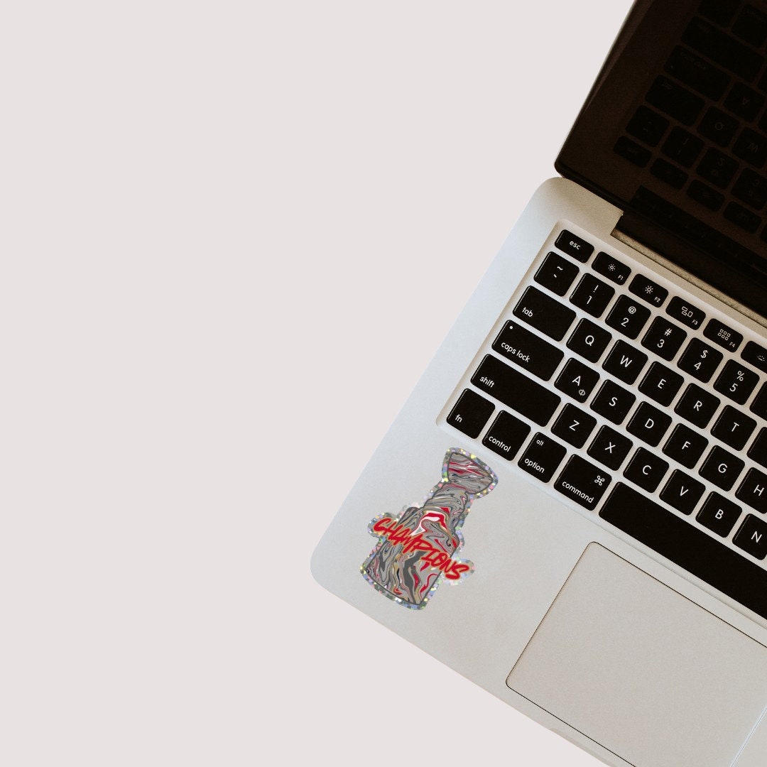 Stanley Cup Champions Sticker Florida Hockey Panthers Colors Metallic ...