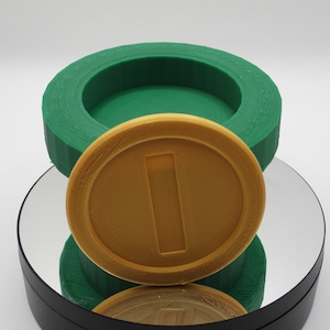 Super Mario Warp Pipe & Coin Coasters **3D HERO EXCLUSIVE**