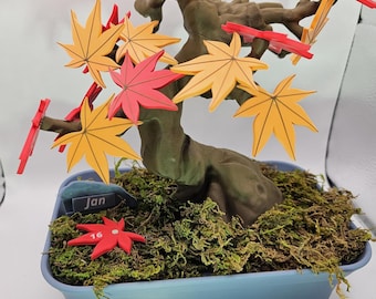 Bonsai Calendar Tree