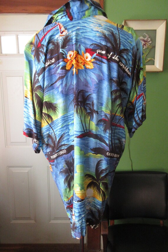 1980s Tourist Shirt from Jamaica Large 42 Chest R… - image 5