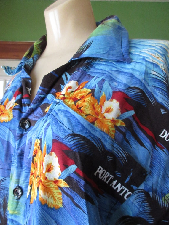 1980s Tourist Shirt from Jamaica Large 42 Chest R… - image 1