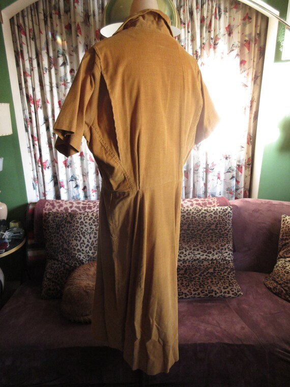 Plus Size Mustard Yellow Corduroy Front Snap Smile Po… Gem