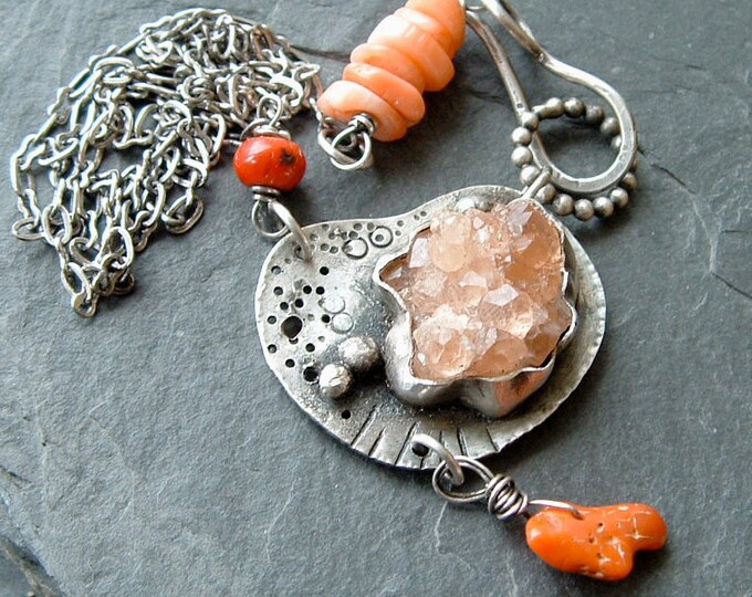 Coral Reef Necklace Etsy