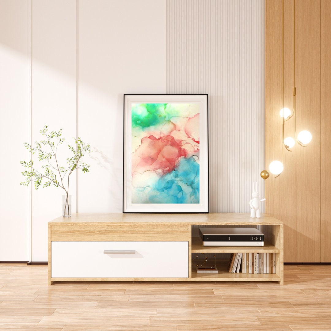 ◆アートフレーム◆115cm×69cm◆壁掛◆Z-2507IN42◆ Designart Wood Floater frame 32-Inches H x 42-Inches W