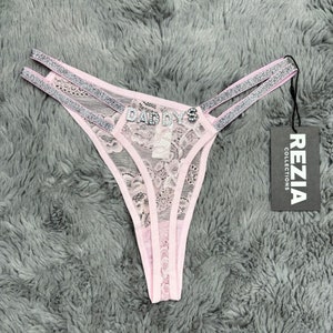 Custom Name Thong, Personalised Name Thong, Name Thong zdjęcie 8