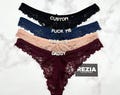 Custom Name Thong, Personalised Name Thong, Name Thong