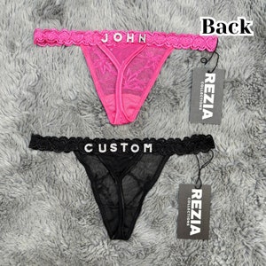 Custom Name Thong, Personalised Name Thong, Name Thong image 3