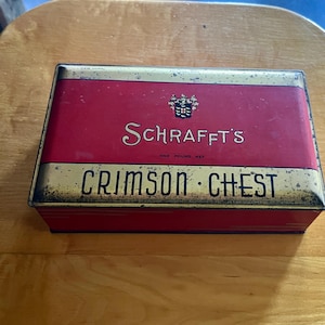 Schraffts Tins - Etsy