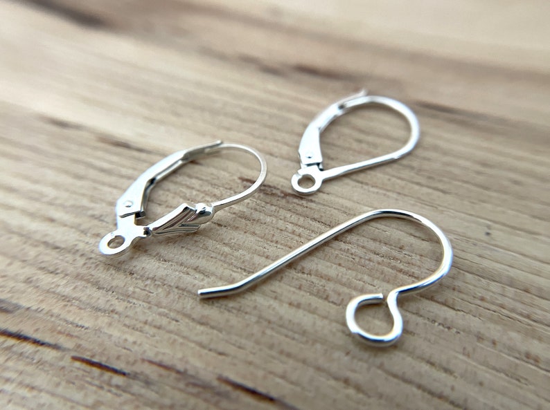 Celtic Circle Earrings Sterling Silver Wires image 9