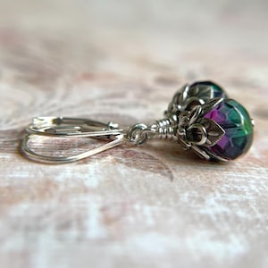 Classic Faerie Tears Earrings, Sterling  Silver Ear Wires