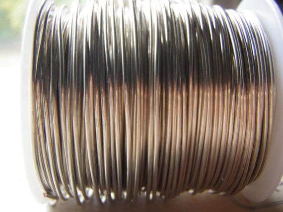 TINNED COPPER WIRE 18GA SOFT 1//2 LB 100 FT.SOLID COPPER BEADING /& WRAPPING WIRE