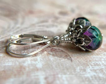 Classic Faerie Tears Earrings, Sterling  Silver Ear Wires