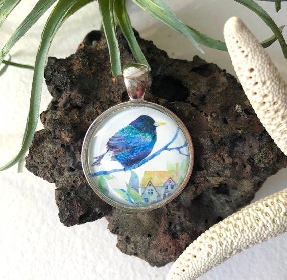 Bluebird Antiqued Sterling Silver Plated Earrings Bluebird Antiqued Sterling Silver Plated Earrings