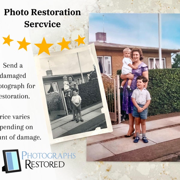 Photo Restoration Service