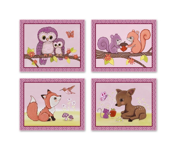lavender woods crib bedding