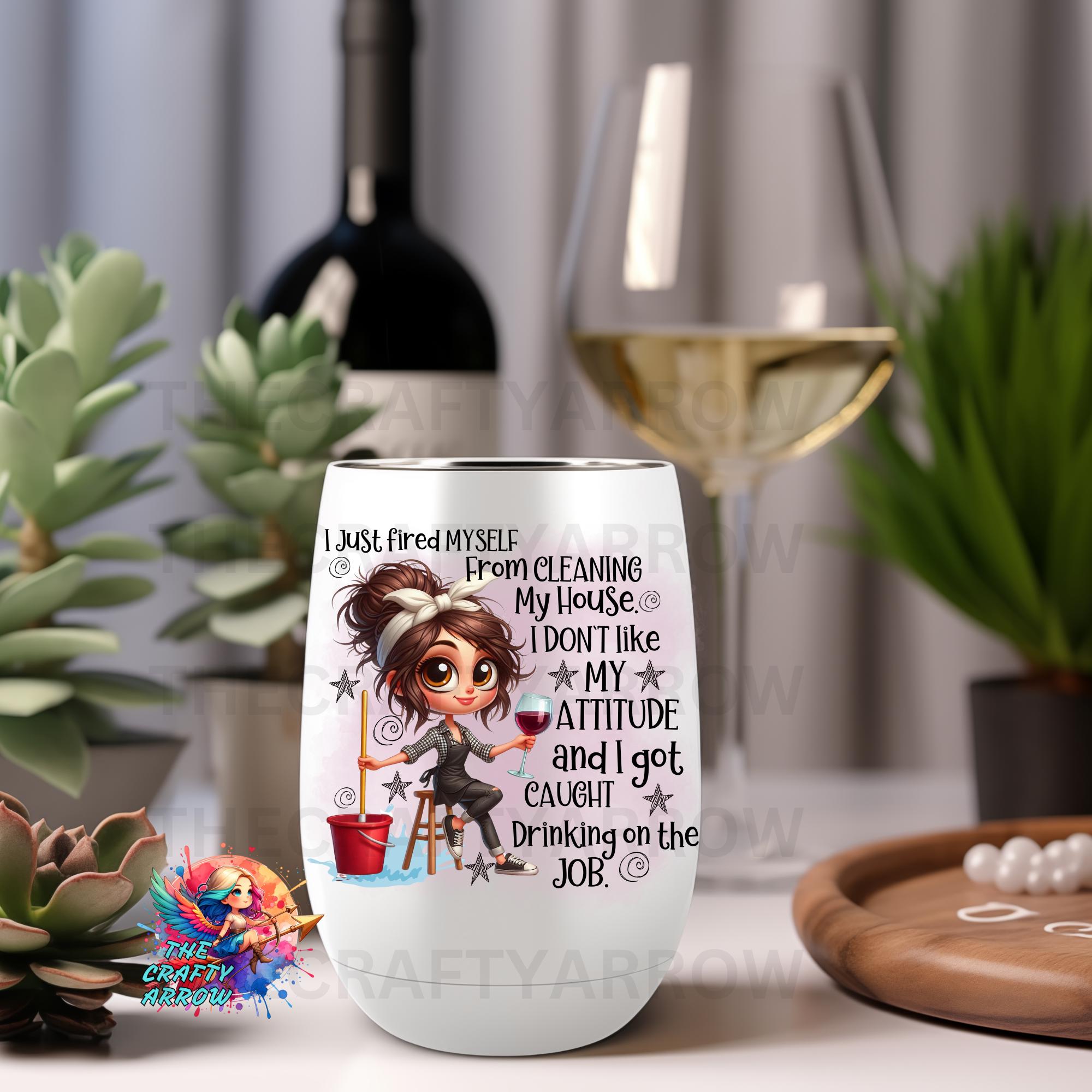 Cleaning Sarcastic PNG, Sublimation Design, Humour Quote, PNG ...