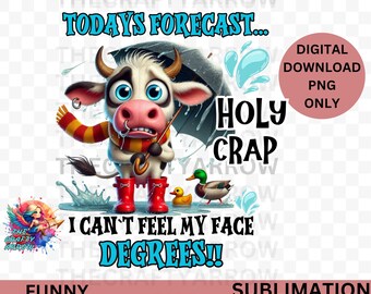 Grappige sublimatie, sarcastische digitale download png, koffiemok, sublimatie, T-shirt draagtas, moe png, luie koe, koe png