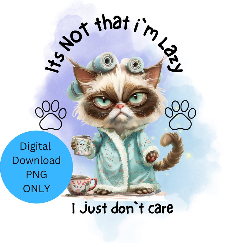 Grumpy Cat Sublimation Bundle, Digital Download, Funny Cat Quotes, Cat ...