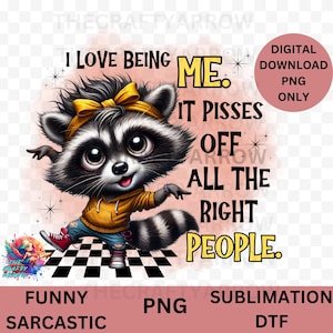 sarcastic PNG, Sublimation Design, Cute Adult Humour Quote, PNG, Sarcastic, Angry,  Silly Saying, Cartoon, stupid people, mug, work png