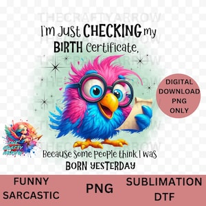 Funny sublimation, sarcastic crazy bird, bird PNG, crazy bird, PNG digital download, coffee mug sublimation