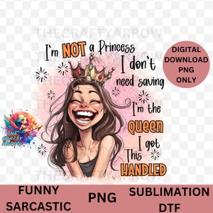 Sarcastic, funny digital download, I dont care, sublimation PNG