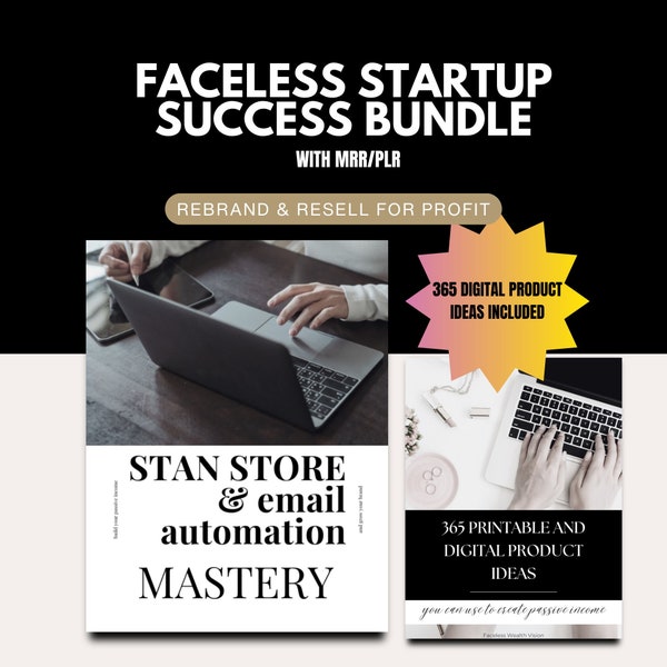 Stan Store & Email Automation Guide with MRR PLR | Done For You | Master Resell Rights | Content Creator | Passive Income | Digital Product