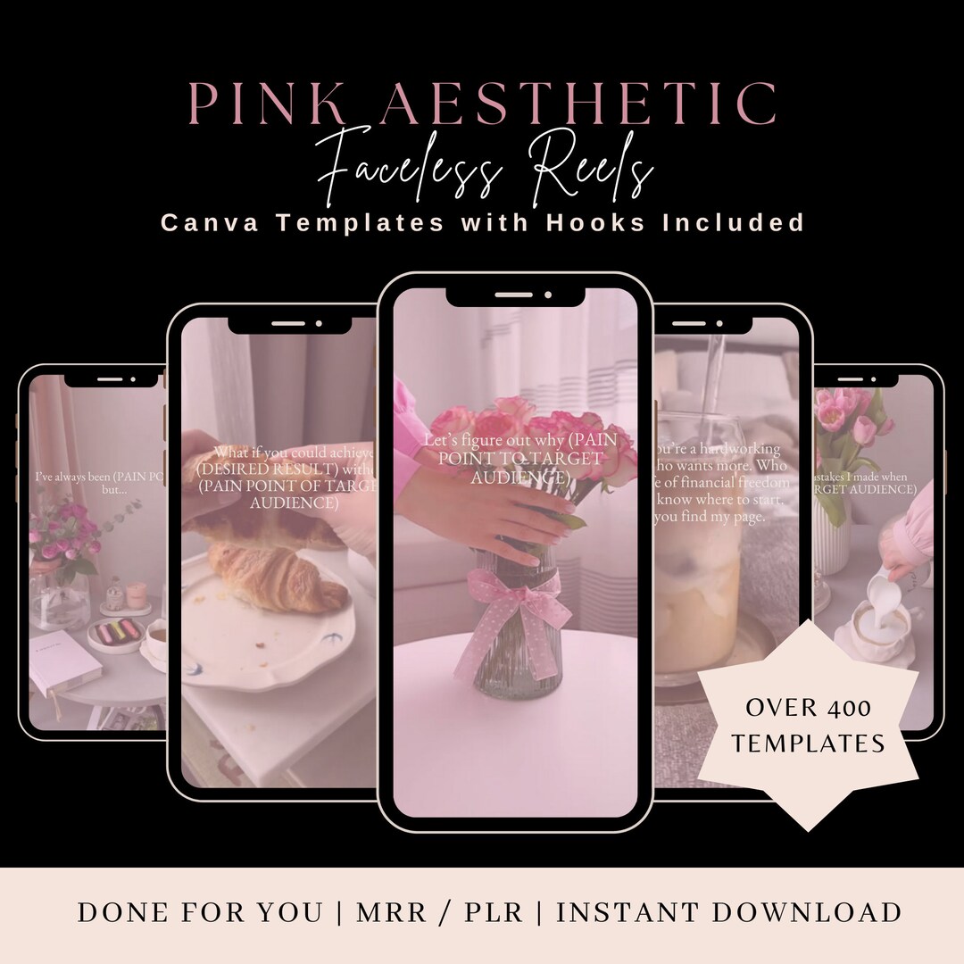 Aesthetic Faceless Videos With MRR/PLR for Digital Marketing | Done for ...
