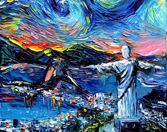 Van Gogh Never Saw Golden Gate Art Giclee Print Reproduction Etsy