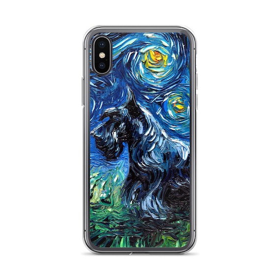 Scottish Terrier Phone Case Wallet - Blue Scottish Terrier Phone Case Wallet - Blue