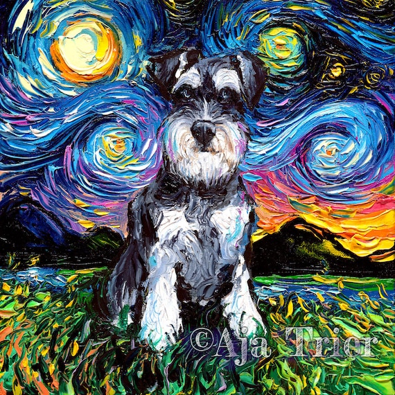 schnauzer art