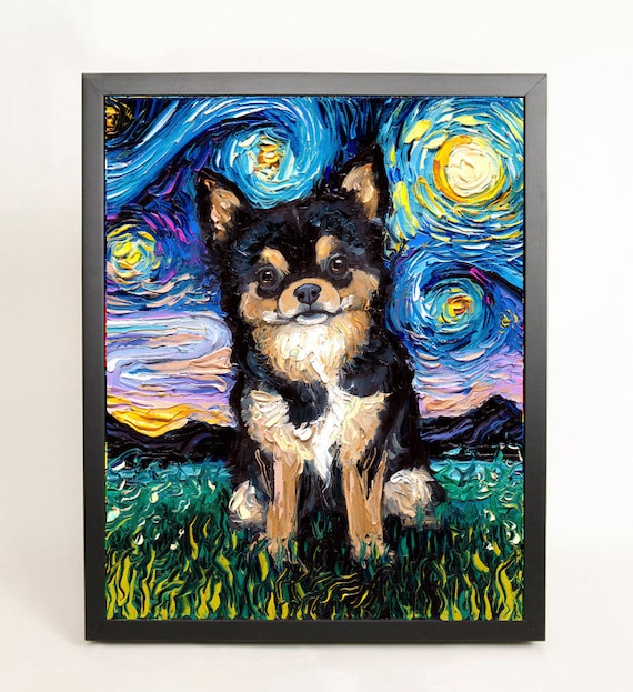 CHIHUAHUA DOGS ANIMALS MODERN WALL ART CANVAS PRINT PICTURE READY TO HANG