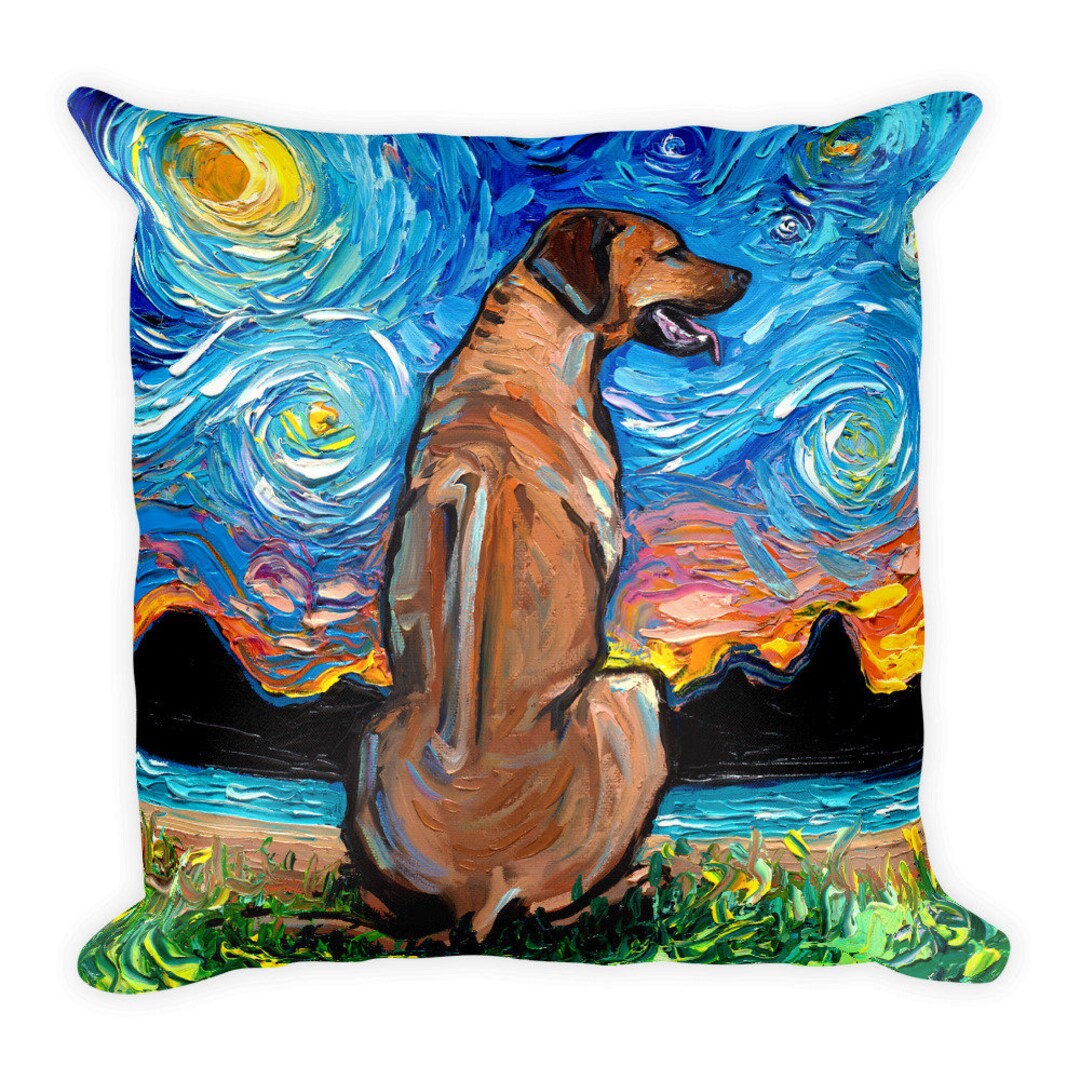rhodesian ridgeback pillow