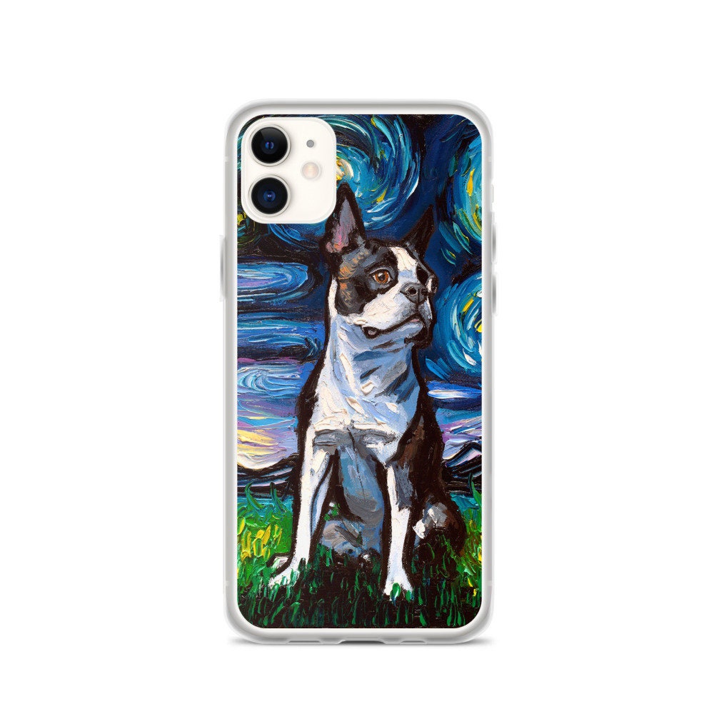 Boston Terrier iPhone Phone Case Dog Lover Phone Protector | Etsy