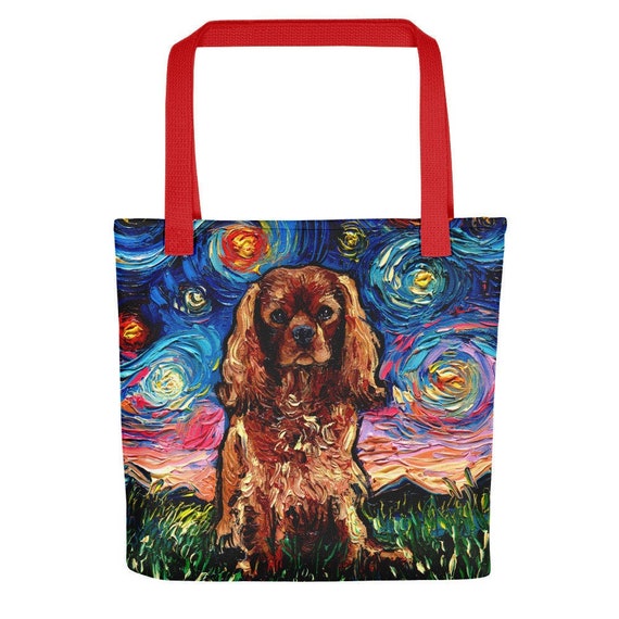 Cavalier King Charles Spaniel Shoulder Bag - Ruby Cavalier King Charles Spaniel Shoulder Bag - Ruby