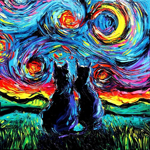 Starry Night Van Gogh reproduction for sale