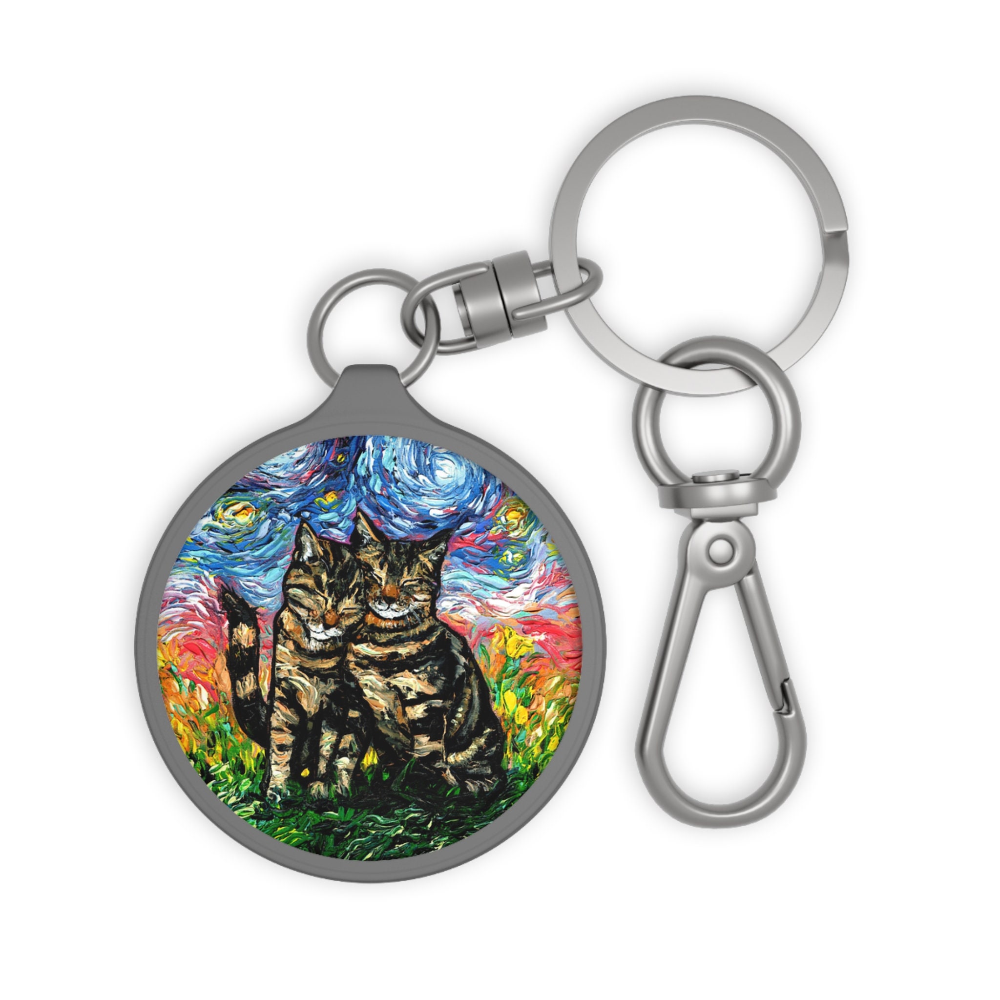 thumbnail image 2 of Coach Small Pretzel Bag Charm Keychain 2 of 13