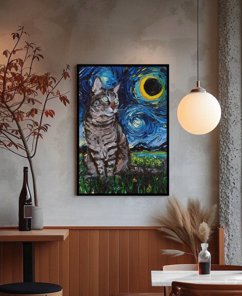 Cat Print Gallery Wall Art