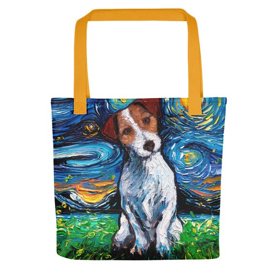 Jack Russell-Ripped Jeans-Cloth Tote Bag