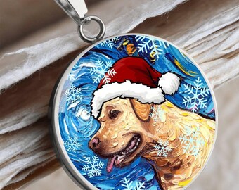Porte-clés Ou Collier Labradoodle - Idée Cadeau Pour Amoureux Des Chiens