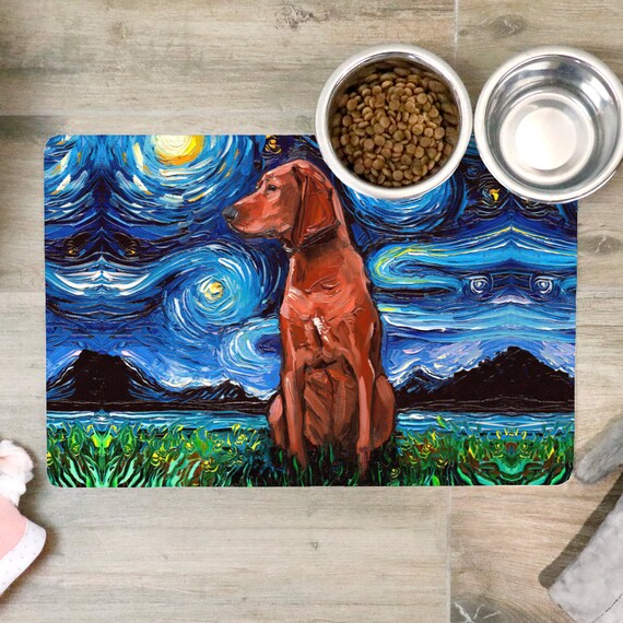 Rubber dog cheap feeding mat