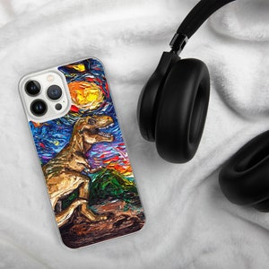 Tyrannosaurus Rex Dinosaur Art Jurassic Cretaceous iPhone Case phone protector