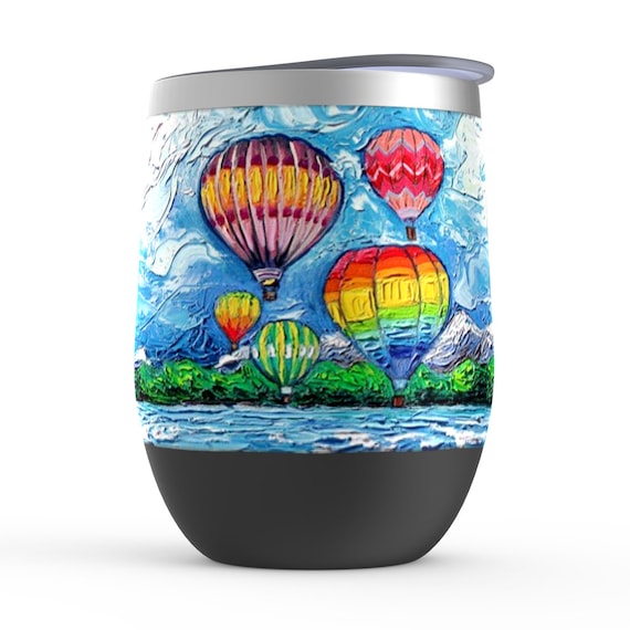Print On Demand Stemless Wine Tumblers with Automated Fulfillment