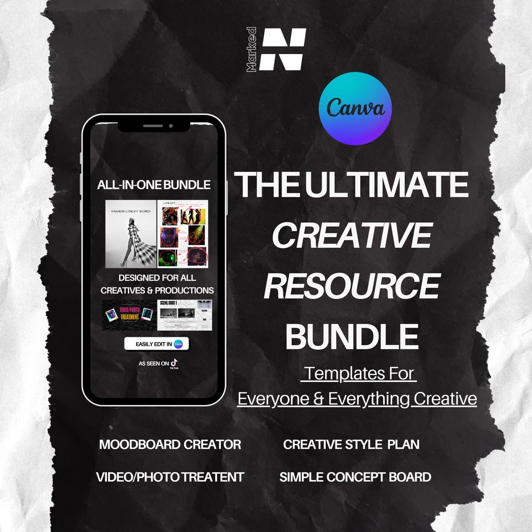 ALL-IN-ONE Creative Template Bundle - Etsy