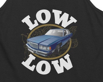 Low Rider lowrider Clothing  Low Low classic car cruiser  tank top